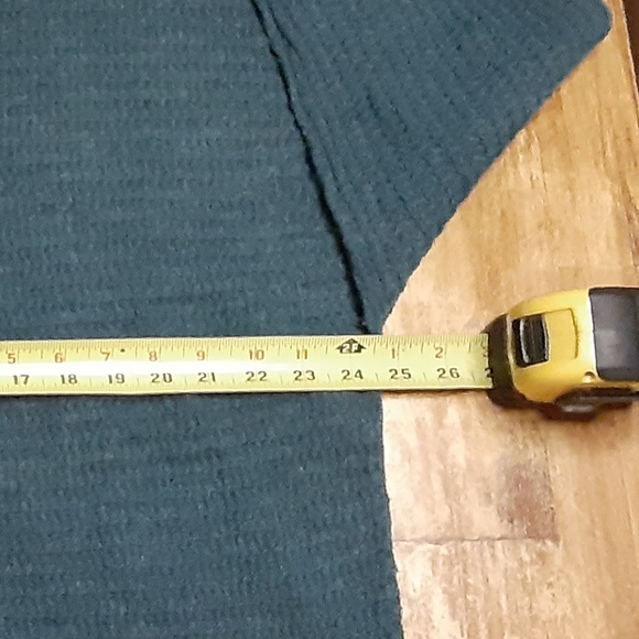 Sonoma Petites Green Twist Mockneck Sweater - Picture 6 of 8